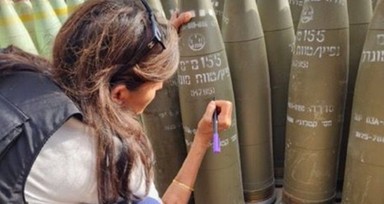 ABD'den bebek katili Netanyahu'ya tam destek! Bombaların üzerinde 'bitirin onları' yazdı