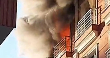 Mardin'de doğalgaz patlaması: 1 kadın yaralandı