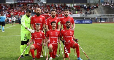 İspanya'yı 3-0 yenen Ampute Milli Takımı, üst üste üçüncü kez kupayı kazandı