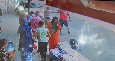 Yere çöp attı diye uyardığı kişi tarafından yüzünden bıçaklandı