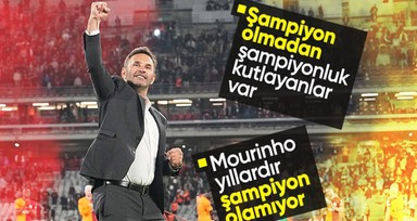 Okan Buruk'tan Jose Mourinho ve Fenerbahçe'ye şampiyonluk göndermesi