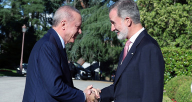 Cumhurbaşkanı Erdoğan, İspanya Kralı Felipe ile görüştü