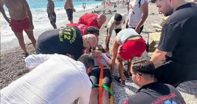 Denizde nefes kesen kurtarma operasyonu