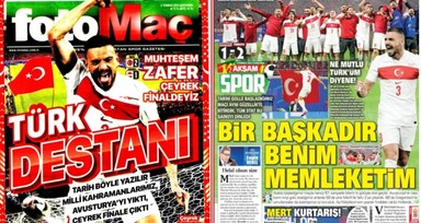 EURO 2024'te çeyrek finale yükselen Türkiye manşetlerde | 3 Temmuz spor manşetleri
