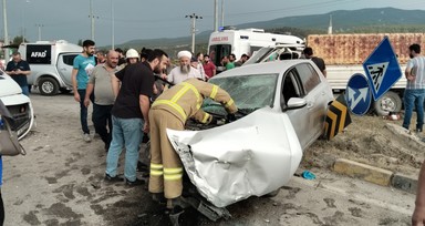 Karabük'te zincirleme kaza: 2 kişi yaralandı
