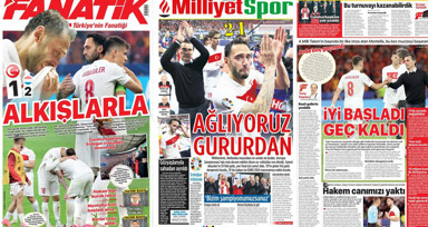 "Başımız dik alnımız ak! Helal olsun size" | 7 Temmuz spor manşetleri