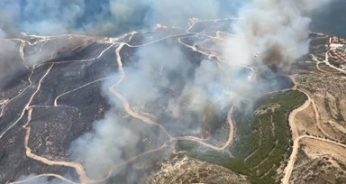 Son Dakika: İzmir Çeşme'de orman yangını! Alevlerin arasında kalan 3 kişi hayatını kaybetti