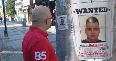 Edirne 'Wanted' afişini konuşuyor! Bulana 300 bin Euro ödül