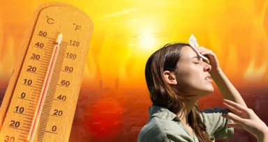 Hatay Arsuz'da termometreler kırılacak gibi! Hissedilen sıcaklık 62.5 derece!