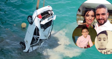 Adana'da kontrolden çıkan otomobil köprüden uçtu! Aydoğmuş ailesi yok oldu