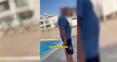 Haşemalı kadının havuza girişi engellendi