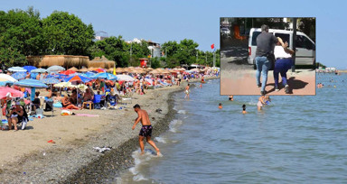 Tekirdağ'da 9 çocuklu plaj sapığı gözaltına alındı