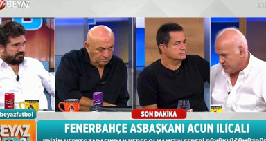 Ahmet Çakar ile Acun Ilıcalı canlı yayında fena kapıştı: Kusura bakmayın yemezler!