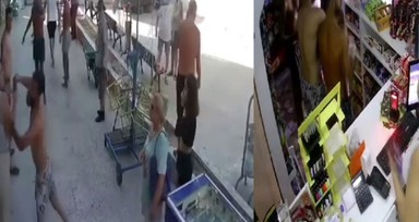 Büyükçekmece'de tekelde çalışan kız kabusu yaşadı! Magandalardan dişleri kıran yumruk kamerada