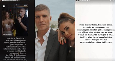 Özcan Deniz eşi Samar Dadgar'ı hedef alan kız kardeşini tehdit etti: Senin ve birlikte olduğun o evli barklı adam için hazırladığım video duruyor