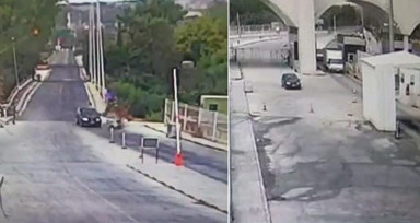 Yunanistan uyruklu sürücü sınırda dehşet saçtı