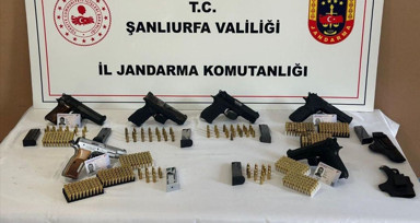 Şanlıurfa'da düğünde havaya ateş açan beş şüpheli tutuklandı