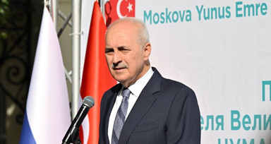 TBMM Başkanı Kurtulmuş Moskova Yunus Emre Enstitüsü'nde Türkçe eğitiminin önemi üzerine konuştu