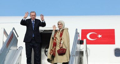 Cumhurbaşkanı Erdoğan, Arnavutluk'a gitti! Ülkede hazırlıklar tamam