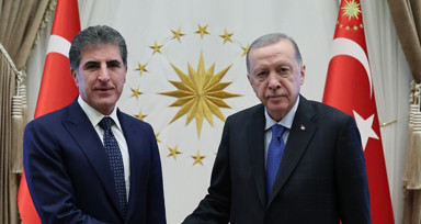 Cumhurbaşkanı Erdoğan - Neçirvan Barzani görüşmesi sona erdi! İlk açıklama