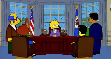 Kamala Harris mi Donald Trump mı? Simpsonlar ABD Başkanlık seçiminin kazananını bu kez bilemedi