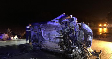 Burdur-Fethiye karayolunda facia gibi kaza: 1 ölü, 7 yaralı