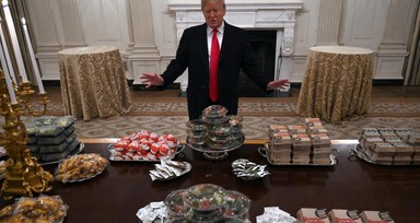 Donald Trump'ın fastfoodlu diyet listesi 🍔🥤