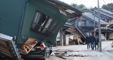Japonya'da 6.1 büyüklüğünde deprem