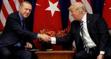 Donald Trump: "Cumhurbaşkanı Erdoğan çok akıllı bir adam çok güçlü ordu kurdu"