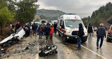 Kahramanmaraş'ta trafik kazası: 10 yaralı