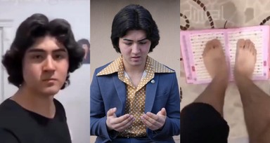 Kur'an-ı Kerim'in üzerine oturup çiğneyen Ferdi Tayfur hayranı Talha Siraç Ünlü tutuklandı