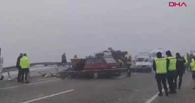 Kırşehir'de katliam gibi kaza! Ölü ve yaralılar var