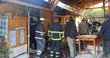 Osmaniye'de Müstakil Ev Yangını: 1 Kişi Dumandan Etkilendi