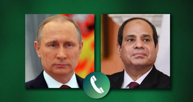 Putin, Mısır Cumhurbaşkanı Sisi ile telefonda görüştü