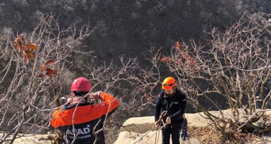 Siirt'te Mahsur Kalan Keçiler için AFAD Seferber Oldu