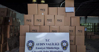 Aydın'da ele geçirilen tağşişli yağ: 2.700 Litre Ele Geçirildi