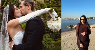 Melisa Aslı Pamuk'tan karnı burnunda kareler! Siyah-beyaz karelere beğeni yağdı