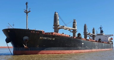 "Beşiktaş-M" isimli ticari gemi ABD uçak gemisine çarptı