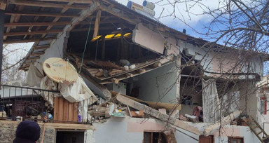 Kahramanmaraş'ta mutfak tüpü patlaması