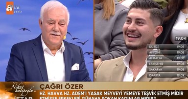 Kısmetse Olur Çağrı Özer tekrar Nihat Hatipoğlu'na soru sordu, sosyal medyada gündem oldu