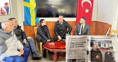 İsveç Türk baba ve oğlunu konuşuyor! Kahraman ilan edildiler