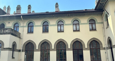 Edirne'nin tarihi tren garı dronla temizlendi