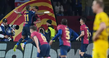 Şampiyonlar Ligi'nde Barcelona ve PSG yarı finale bir adım daha yakın