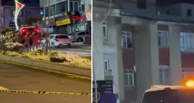Ankara'da sıcak gece! İntihar etmek için cama çıktı, polislere ateş açtı