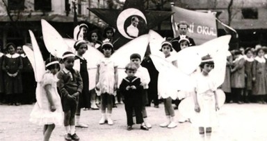 İlk 23 Nisan kutlamalarının arşiv görüntüleri ortaya çıktı