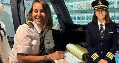 Dünyanın en büyük uçağı Türk kadın pilota emanet