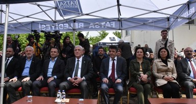 Müsavat Dervişoğlu'ndan fındık ve üretim vurgusu
