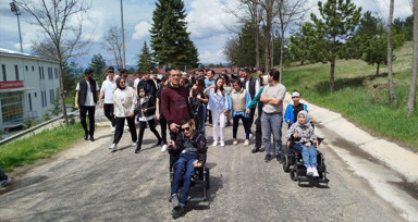 Kastamonu Üniversitesi'nde engelli bireylerle farkındalık projesi