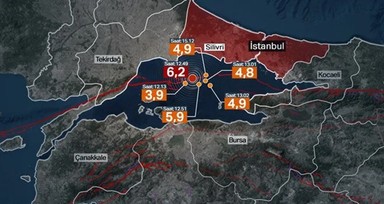 İstanbul'un jeofizik haritası: İşte en riskli ilçeler