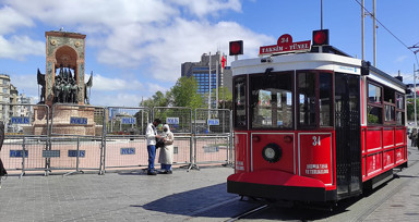 Taksim'de 1 Mayıs önlemleri alındı